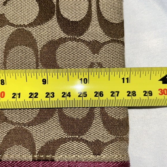 Coach Signature Purple Stripe Tablet Case Sleeve Cover - Picture 6 of 7